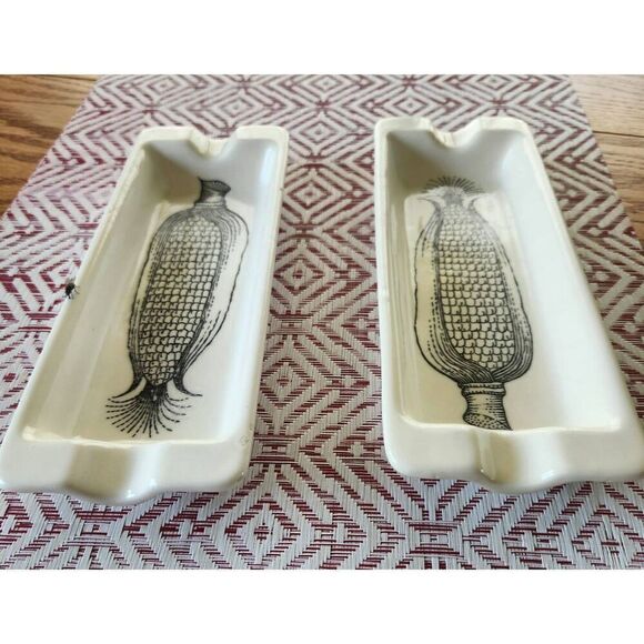 Corn on the cob serving dishes - Picture 2 of 8